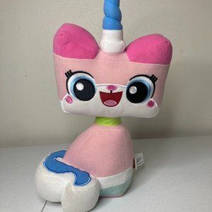 Lego Unikitty Pink Kitty Cat Plush The Lego Movie 2 Stuffed Animal 12" Unicorn
